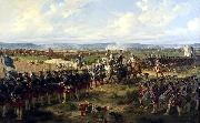 Henri Felix Emmanuel Philippoteaux The Battle of Fontenoy oil